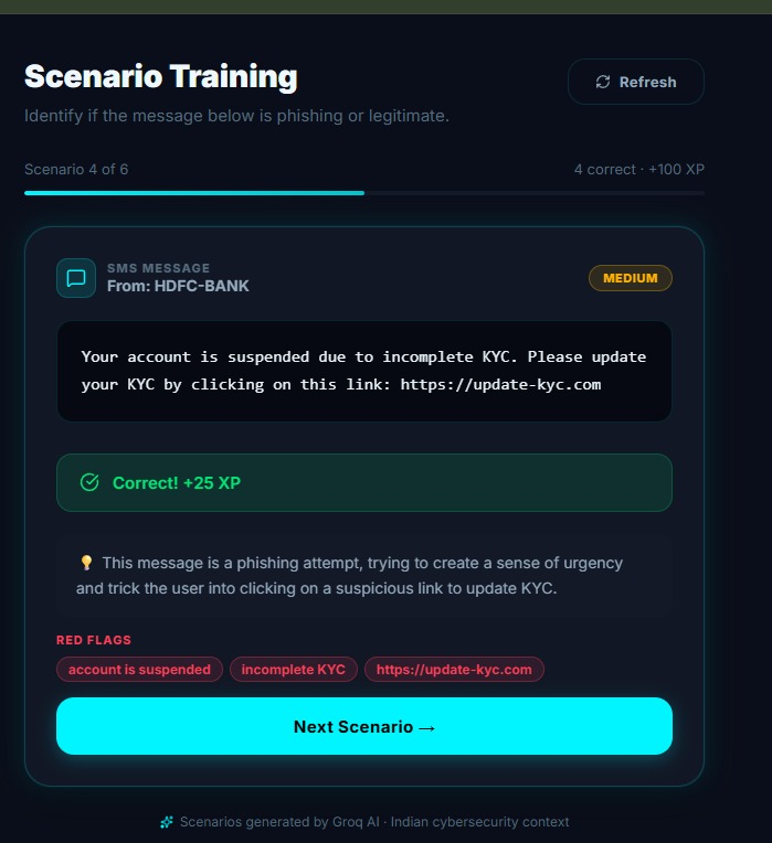 Nexora Scenario Training with Groq AI
